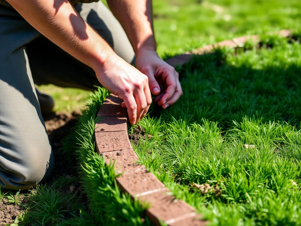 Tight Seam Detail — sod work by Green Valley Sod in Central Florida